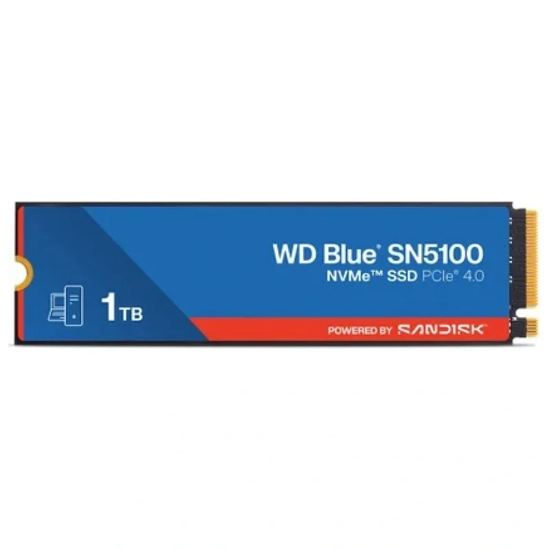 Western Digital Blue SN5100 WDS100T5B0E 7100/6700MB/S PCI-Express 4.0 1 TB M.2 SSD