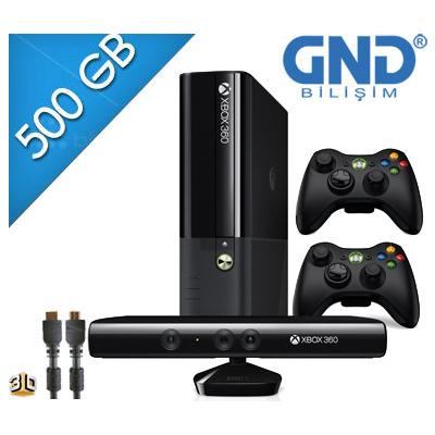 XBOX 360 500GB + KINECT + 2.KOL + JTAG + 80 OYUN + HDMI