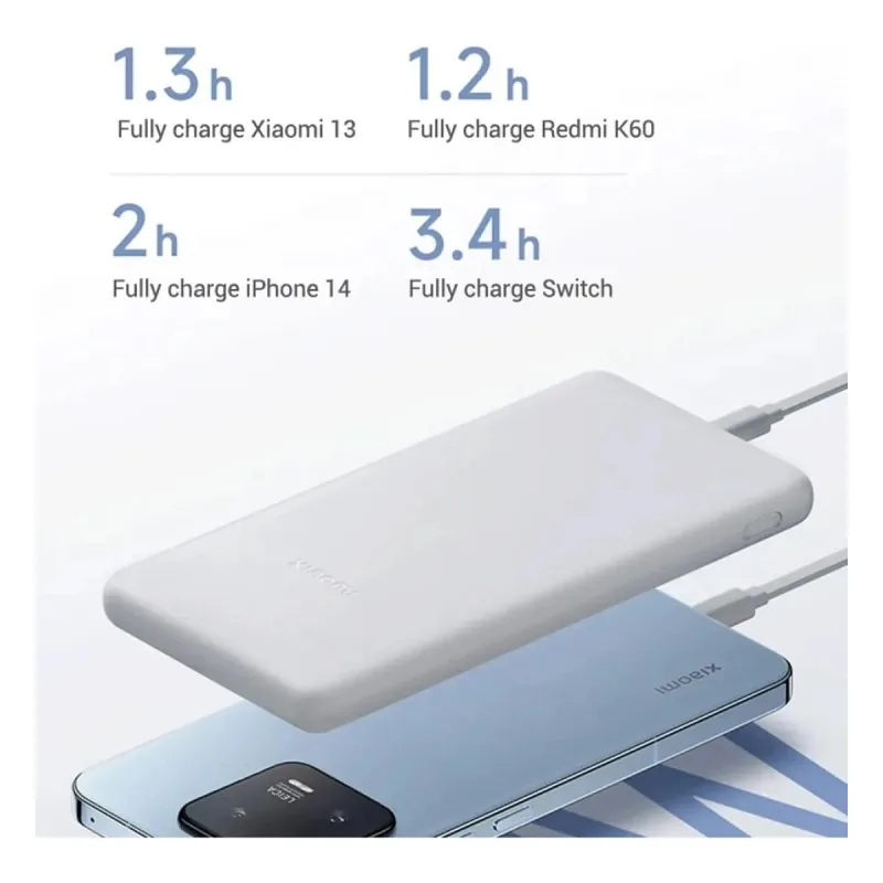 Xiaomi 22.5w Powerbank Usb-c Taşınabilir Hızlı Şarj Cihazı 10000 Mah Type-c Den Şarj Edilebilir
