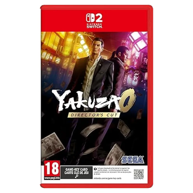 YAKUZA 0 DİRECTOR'S CUT NINTENDO SWITCH 2 OYUN