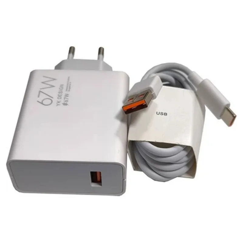 Yk Design 67 W Type-C Hızlı Şarj Başlık Set