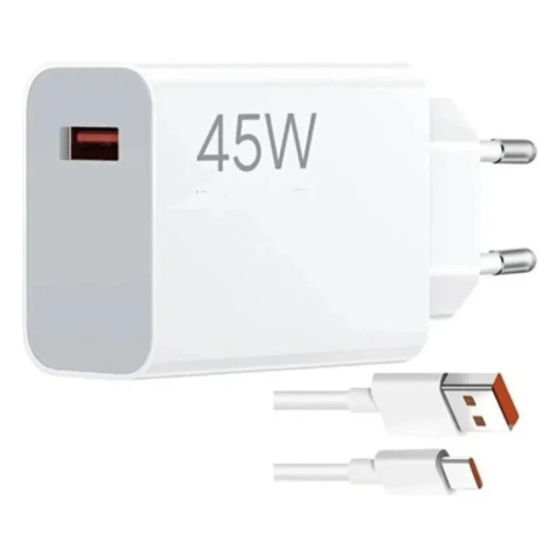 YK Design PD Type-C 45Watt Hızlı Şarj Aleti + Kablo