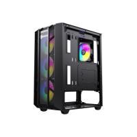 ZOKO HUNTER SİYAH 4XFAN GAMING KASA