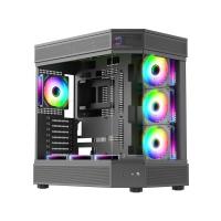 ZOKO TANK SİYAH 7X12 KUMANDALI ARGB FANLI OYUNCU KASASI + 600W 80 PLUS BRONZE POWER