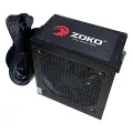 Zoko ZK600 600w 12 Cm Fanlı Siyah Güç Kaynağı