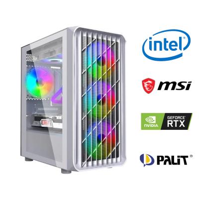 İNTEL İ5 12400F+32GB RAM+1TB M2+RTX 5060Tİ OYUNCU BİLGİSAYARI BEYAZ