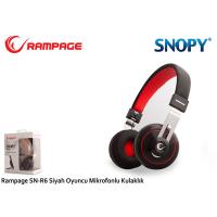 Snopy Rampage SN-R6 Oyuncu Siyah Mikrofonlu Kulaklık