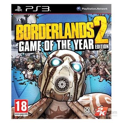 2.EL PS3 OYUN BORDERLANDS 2 GAME OF THE YEAR EDİTİON