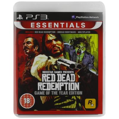2.EL PS3 OYUN RED DEAD REDEMPTION GAME OF THE YEAR ED.