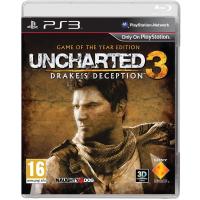 2.EL PS3 OYUN UNCHARTED 3 DRAKE"S DECEPTION TÜRKÇE 3D (GAME OF THE YEAR EDITION)