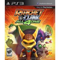 2.EL PS3 OYUN RATCHET CLANK ALL 4 ONE