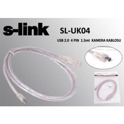 S-LINK SL-UK4 USB 2.0 4 PIN 1.5 M KAMERA KABLOSU