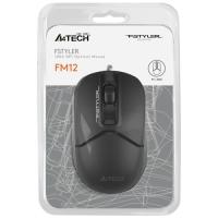 A4 Tech FM12 Mouse USB Siyah 1000DPI