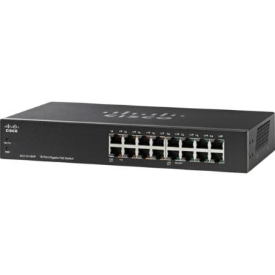 Cisco SG110-16HP 16-Port PoE Gigabit Switch