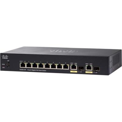 Cisco SG250-10P 10-Port Gigabit PoE Switch