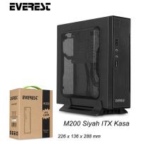Everest M200 Siyah Mini ITX Kasa Siyah