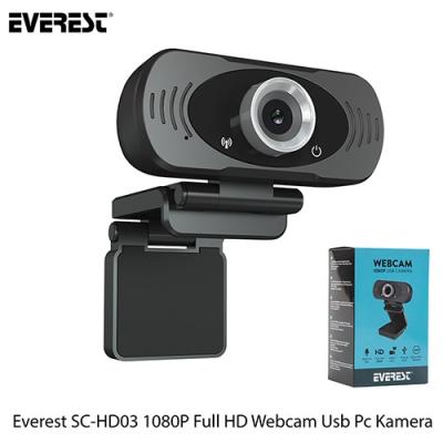 Everest SC-HD03 1080P  Webcam Usb Pc Kamera