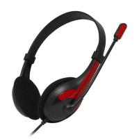Frisby FHP-125R Mikrofonlu Kulaklık Siyah-Kırmızı