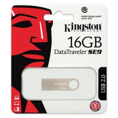 Kingston 16GB USB2.0 Memory Metal DTSE9H/16GB