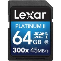 Lexar 64GB SDHC 300X Premium II LSD64GBBEU300