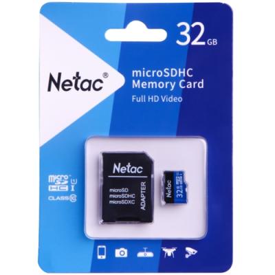 Netac 32GB Micro SDHC U1/C10 NT02P500STN-032G-R