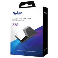 Netac Z7S 240GB Taşınabilir SSD  NT01Z7S-240G-32BK