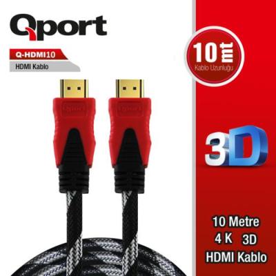 Qport Q-HDMI10 10m Hdmi Kablo