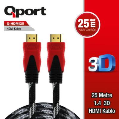 Qport Q-HDMI25 25m Hdmi Kablo
