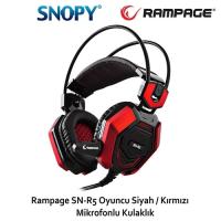 Rampage SN-R5 X-Core Mik. Kulaklık Siyah/Kırmızı