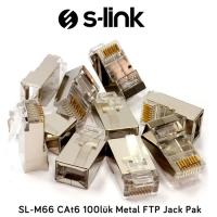 S-Link SL-M66 RJ45 Cat6 Metal Konnektör