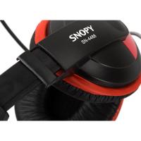 Snopy SN-4488 Mikrofonlu Kulaklık Siyah