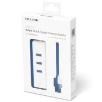 TP-Link UE330 3Port USB3.0 Hub +Usb To Gig.Eth Ad.
