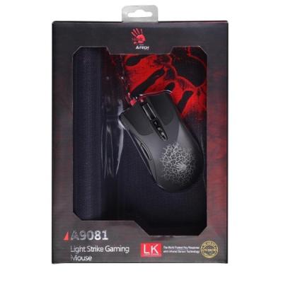 BLOODY A9081 MULTİ CORE OYUNCU MOUSE + MOUSE PAD
