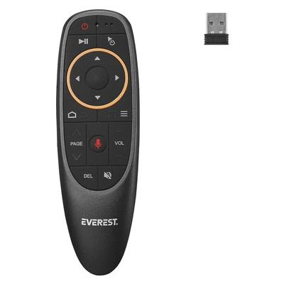 EVEREST EV-HM20 SESLI KOMUT GYRO HAVA HARAKET TV BOX BILGISAYAR SMART TV AIR MOUSE VE KUMANDA