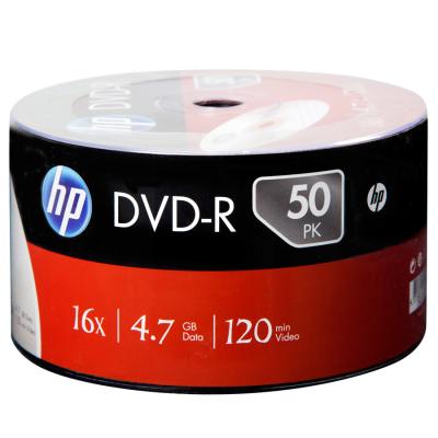 HP 16X 120 DK 4,7GB BULK DVD-R BOŞ DVD 50 Lİ PAKET