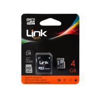LINK TECH 4 GB CLAS 6 MICRO SDHC SD ADAPTÖR CARD