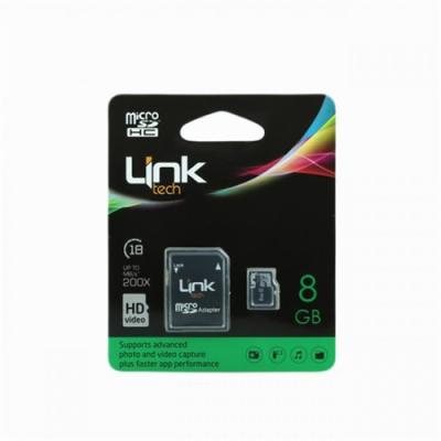 LINK TECH 8 GB MICRO SDHC CLAS 6 SD ADAPTÖR CARD M103