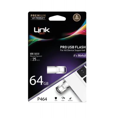 LINKTECH PRO PREMİUM 64GB METAL 25MB/S USB FLASH BELLEK 2.0/3.0