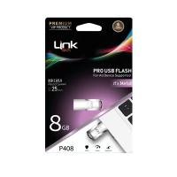 LİNKTECH PRO PREMİUM P408 8GB METAL 25MB/S USB FLASH BELLEK