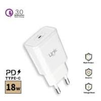 LINTECH LCH-S667 WHITE CHARGER 20W PREMIUM TYPE C TO C CABLE