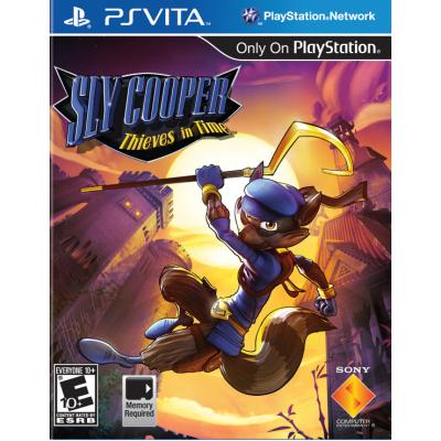 PSP VİTA OYUN SLY COOPER THİEVES İN TİME
