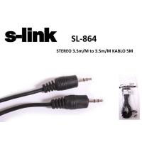 S-LINK SL-864 5M STEREO AUX KABLO