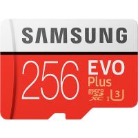 SAMSUNG EVO PLUS 256GB 100 MB/S MİCROSDXC KART (SD ADAPTÖR) MB-MC256GA/EU