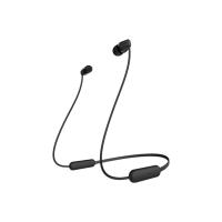 SONY WI-C200 IN-EAR HEADPHONES BLUETOOTH BLACK HEADSET, VOLUME CONTROL