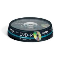 TDK DVD+R 4,7 16X 10 LU PAKET