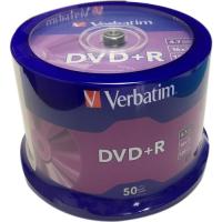 VERBATİM DVD+R 4.7GB 16X 50 Lİ