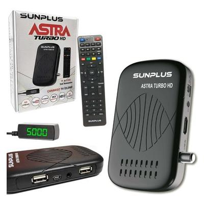 SUNPLUS ASTRA TURBO HD HDMI UYDU ALICISI
