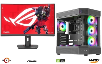 AMD RYZEN 7 9800X3D+64GB RAM+1TB M2+RTX 5080+27" ASUS 4K OYUNCU BİLGİSAYARI SİYAH