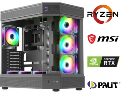 RYZEN 5 7500F+32GB RAM+1TB M2+RTX 4060 OYUNCU BİLGİSAYARI