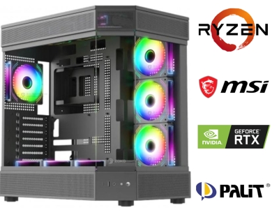 RYZEN 7 9800X3D+32GB RAM+2TB M2+RTX 5090 OYUNCU BİLGİSAYARI SİYAH